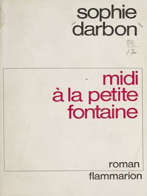 cover image of Midi à la petite fontaine